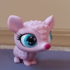 Littlest Pet Shop Pink Armadillo #2783